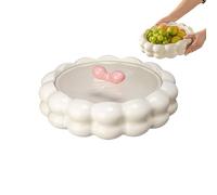 Rrlihjgu Vassoio per frutta, stoviglie moderne, grande, vassoio girevole per aperitivi e frutta, per decorazione della casa, cucina, soggiorno, dessert, caramelle, biscotti, feste, vacanze