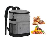 Rrlihjgu Zaino più Fresco per gli Uomini, Pacchetto Posteriore Refrigeratore | 30 lattine da Viaggio Isolato Cooler Zaino - Termico Impermeabile, Forziere di Ghiaccio per il Pranzo di Lavoro nel