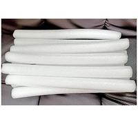RRNAR Bastoncini Antiscivolo in Schiuma, 14 PCS, Bianca, 100 Microfibra, Poliester, Antiscivolo, Elasticizzato, Moderno, Fodere per Divano
