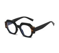 RRNTTTM Occhiali da sole alla moda da donna per uomo, vintage, punk, di lusso, di design, popolari, occhiali da sole per la guida all'aperto, UV400 (nero trasparente)