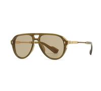 RRNTTTM Occhiali da sole da uomo con montatura retrò (verde militare)
