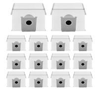 Rrochio 14 Sacchetti per ECOVACS T30C Omni, Accessori Ricambi per Aspirapolvere ECOVACS DEEBOT X9 PRO Omni, T80 Omni, T50 Gen2 Omni, X8 Pro Omni, T30C Pro Omni, 3,4L Capacità Sacchetto