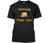 RRRRDXdx333 Droy Boys Crybaby American Group Music Retro Logo T Shirt
