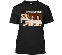 RRRRDXdx333 Haim One More American Musical Group Retro Logo T Shirt