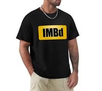 RRRRDXdx333 IMDb Logo T-Shirt Quick-Drying Graphic Shirts Summer 2025 Anime Shirt