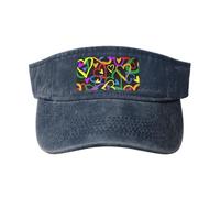 RRSZCC Gay Pride Rainbow - Cappellino da donna traspirante, protezione solare per golf, tennis, corsa, uso quotidiano, blu navy, Taglia unica