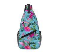 RRSZCC Hello Hawaii Sling Chest Bag Per Gli Uomini E Le Donne Piccola Borsa A Tracolla Impermeabile Mini Crossbody Daypack Per Escursioni