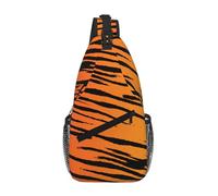 RRSZCC Tiger Stripe Sling Chest Bag Per Uomini E Donne Piccola Borsa A Tracolla Impermeabile Mini Crossbody Daypack Per Escursioni