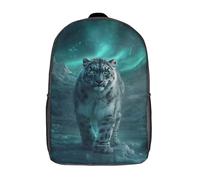 RRTYVFD Zaino per bambini con stampa 3D colorata con campo di fiori colorati per bambini zaino alla moda zaino da viaggio casual per bambini zaino grande capacità per ragazzi ragazze, Sentinella