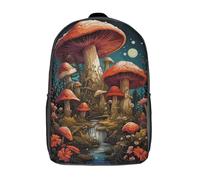 RRTYVFD Zaino per bambini "Serenata di stringhe", borsa da scuola stampata 3D con motivo cartone animato, grande capacità, 43 cm (17 pollici), per ragazzi e ragazze.