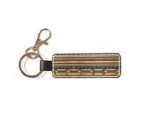 rrxnbcgg Anello in acciaio inox con affreschi faraonici egiziani per chiavi, borse o zaini