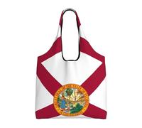 rrxnbcgg Bandiera della Florida - Sacchetti di stoffa leggeri e riutilizzabili, misura media, adatti per fai da te, pubblicità, promozione, regalo, attività