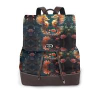 rrxnbcgg Bellissimo zaino da donna a forma di cavalluccio marino, impermeabile, antifurto, leggero, alla moda, da viaggio, multiuso, convertibile, borsa a tracolla
