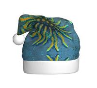rrxnbcgg Creature dei fondali marini Cappello di Natale in peluche per adulti, Natale speciale vacanza con atmosfera festiva.