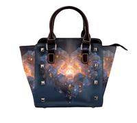 rrxnbcgg Cuore d'amore incandescente Questa elegante borsa a tracolla può essere portata a mano o indossata a tracolla ed è adatta per varie occasioni.