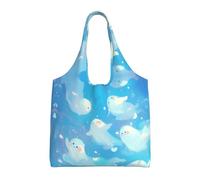 rrxnbcgg Ghost Dance - Sacchetti di stoffa leggeri e riutilizzabili, misura media, adatti per fai da te, pubblicità, promozione, regalo, attività