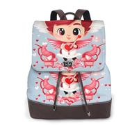 rrxnbcgg Love Messenger - Zaino da donna, impermeabile, antifurto, leggero, alla moda, da viaggio, multiuso, convertibile, borsa a tracolla