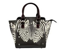rrxnbcgg Love Zebra Questa elegante borsa a tracolla può essere portata a mano o indossata a tracolla ed è adatta per varie occasioni.