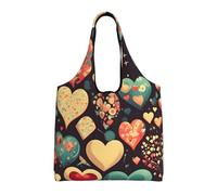 rrxnbcgg Sacchetti di stoffa per la spesa, riutilizzabili, leggeri, medi, a forma di fiore, adatti per fai da te, pubblicità, promozione, regalo, attività