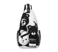 rrxnbcgg Simpatico borsello per bottiglia di latte a croce diagonale per uomo, per telefono, viaggi, festival e tutti i giorni