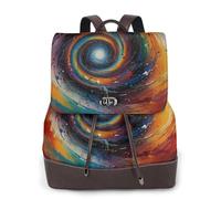 rrxnbcgg The vortex of art - Zaino da donna, impermeabile, antifurto, leggero, alla moda, da viaggio, multiuso, convertibile, borsa a tracolla