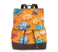 rrxnbcgg Zaino da donna con corpi cellulari colorati, impermeabile, antifurto, leggero, alla moda, da viaggio, multiuso, convertibile, borsa a tracolla
