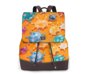 rrxnbcgg Zaino da donna con corpi cellulari colorati, impermeabile, antifurto, leggero, alla moda, da viaggio, multiuso, convertibile, borsa a tracolla