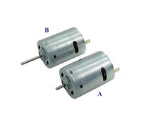 RS-385SH-2270 DC 6V-24V 12V 18V 15000RPM High Speed Carbon Brush 28mm electronic starter DIY Toy Hair Dryer Heat RRBXXUYN(A Short Shaft Motor)