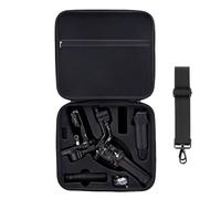 RS 5 Custodia per il trasporto, impermeabile, portatile, in PU, borsa a tracolla, custodia rigida protettiva da viaggio per stabilizzatore cardanico DJI RS5 e accessori, Nero , Semplice