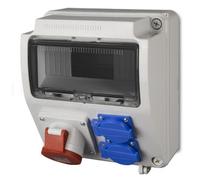 Distributore edile RS-9 9-mod. 2x2P+Z, 16A/5P RS 6231-00