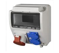 RS DISTRIBUTORE EDILE 9M 2X 230V 1X 32/5 IP44 GRIGIO 6232-00