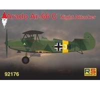 Arado 66 C Night Trainer 4 Decal Luftwaffe 1:72 Plastic Model Kit RS MODELS