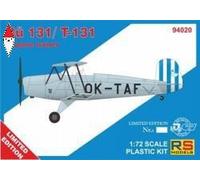 RS MODELS 1/72 BUCKER 131 / T-1313 (DECAL V. FOR CZECHOSLOVAKIA)