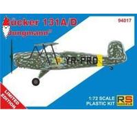 Bucker Bu-131a/d2 (decal V. For Romania) 1:72 Plastic Model Kit RS MODELS
