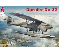 RS MODELS 1/72 DORNIER 22 (4 DECAL V. FOR YUGOSLAVIA. GREECE) PHOTOETCHED PARTS