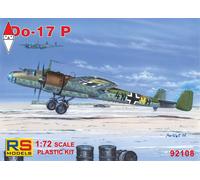 Dornier Do-17 P (4 Decal V. For Luftwaffe) Photoetched + Resin Parts 1:72