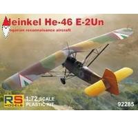 RS MODELS 92285 1/72 Heinkel He-46 E-2Un (4 decal v. for Hungary)