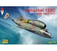 RS MODELS 1/72 HENSCHEL HS-132 C (5 DECAL V. FOR LUFTWAFFE. JAPAN. GB)