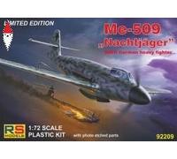 RS MODELS 1/72 MESSERSCHMITT 509 NIGHTFIGHTER 4 DECAL V. FOR LUFTWAFFE