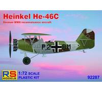 MODELLI RS 92287 MODELLO HEINKEL HE-46C 1/72 (4 decalcomania v. per Luftwaffe...