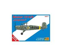 Bucker Bu-131a/d2 (decal V. For Romania) 1:72 Plastic Model Kit RS MODELS