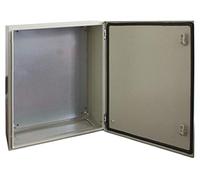 RS PRO Alloggiamento da parete in acciaio, RAL 7032, IP66, 800 mm x 600 mm x 210 mm