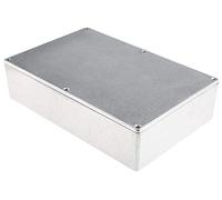 RS PRO Alloggiamento in alluminio, dimensioni esterne: 222,1 x 145,9 x 55,9 mm