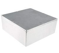 RS PRO Alloggiamento in alluminio, dimensioni esterne: 250 x 250 x 100 mm, IP66
