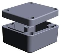 RS PRO Alloggiamento in alluminio, dimensioni esterne: 34 x 58 x 64 mm, IP65, IP66, IP67, IP68