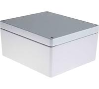 RS PRO Alloggiamento in alluminio grigio, dimensioni esterne 230 x 200 x 110 mm, IP66
