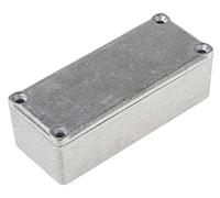 RS PRO Alloggiamento in alluminio grigio, dimensioni esterne 90 x 38 x 30 mm