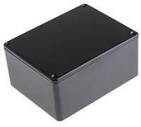 RS PRO Alloggiamento in alluminio nero, dimensioni esterne 114,7 x 89,7 x 55,1 mm, IP66