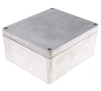RS PRO - Alloggiamento in alluminio pressofuso, 230 x 200 x 110 mm, non verniciato IP66