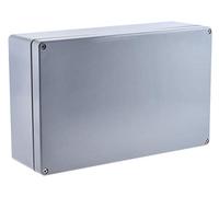 RS PRO Alloggiamento in PET grigio, dimensioni esterne 400 x 250 x 120 mm, IP66